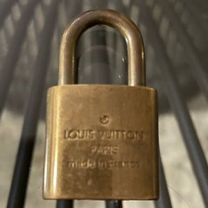 LV Lock Brass No key